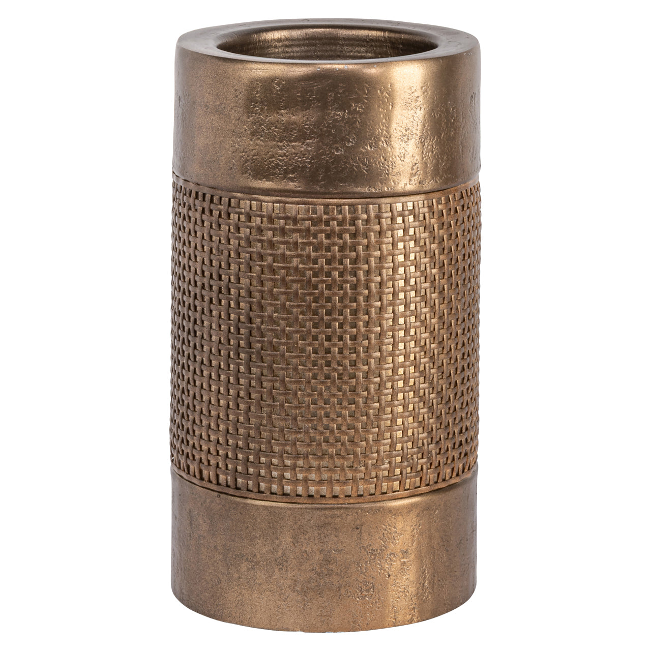Richmond Interiors Kerzenhalter Aya brushed gold small Kerzenhalter Richmond Interiors
