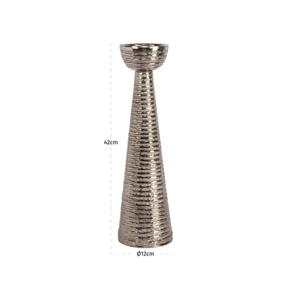 Richmond Interiors Kerzenhalter Jola brass antique small Kerzenhalter Richmond Interiors