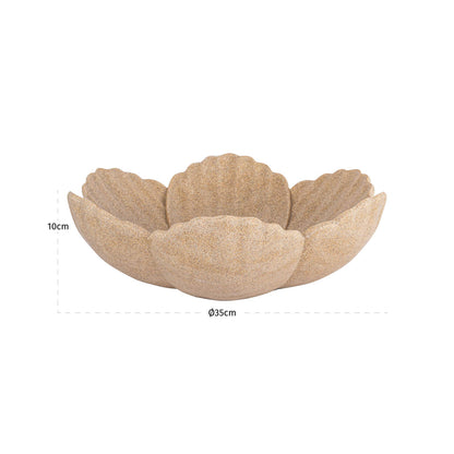 Richmond Interiors Schale Shellie beige small
