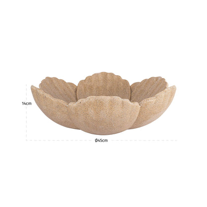 Richmond Interiors Schale Petal beige