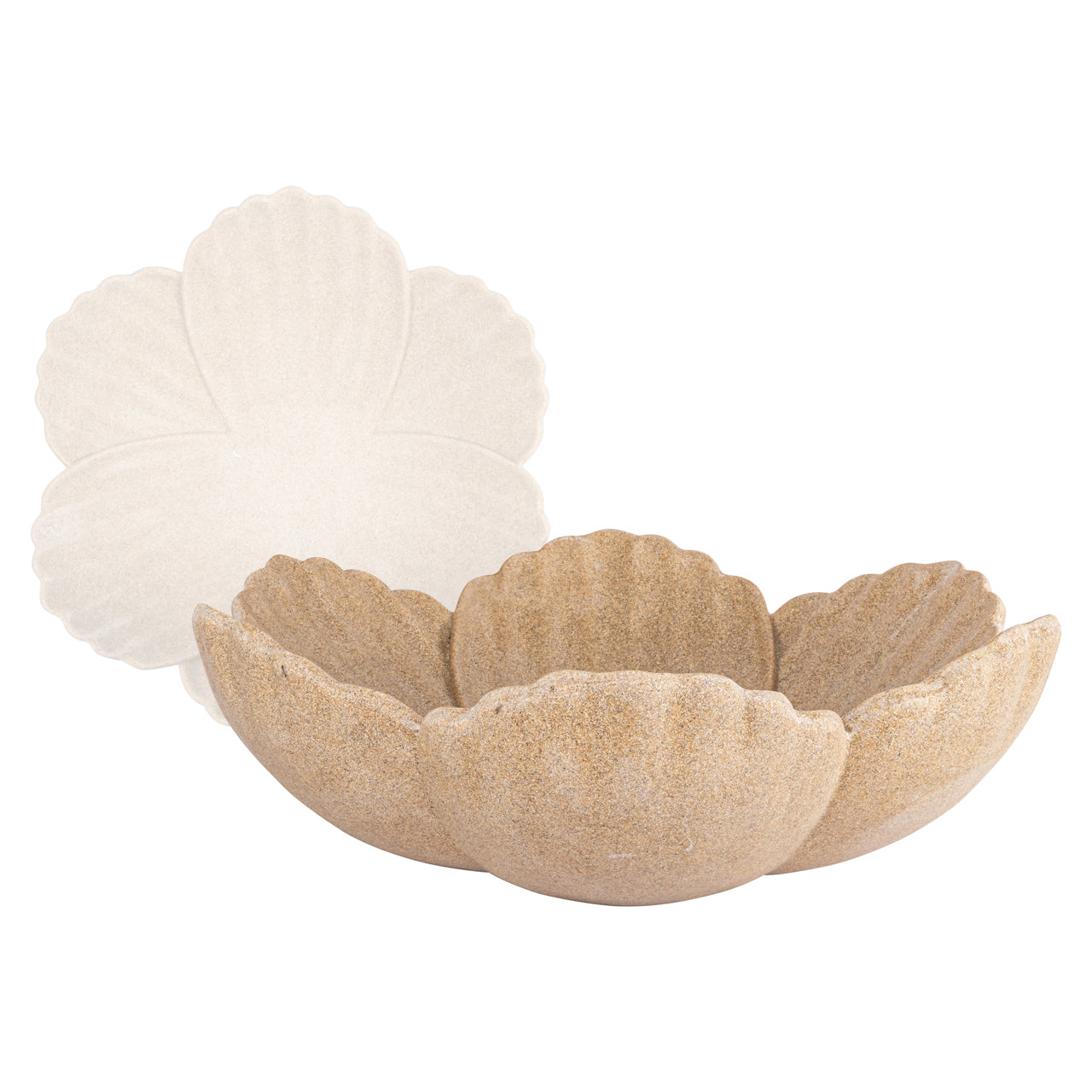 Richmond Interiors Schale Petal beige