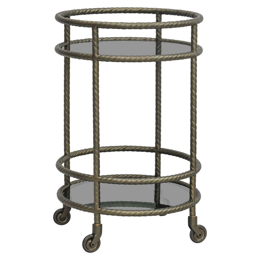 Richmond Interiors Servierwagen Macallan brass antique
