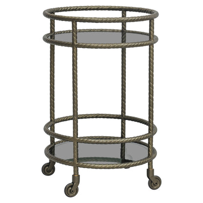 Richmond Interiors Servierwagen Macallan brass antique Servierwagen Richmond Interiors