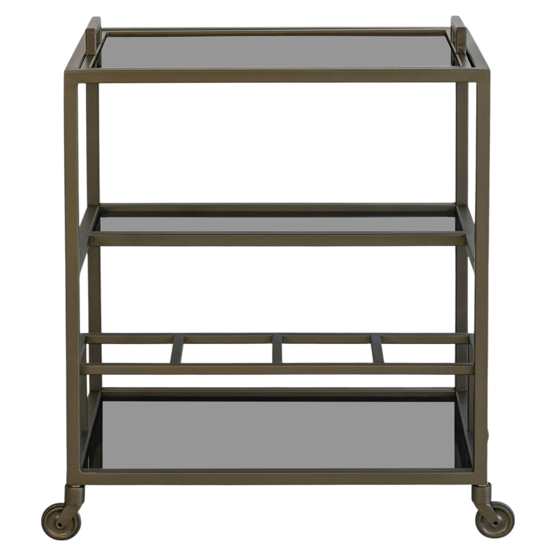 Richmond Interiors Servierwagen Ruinart brass antique