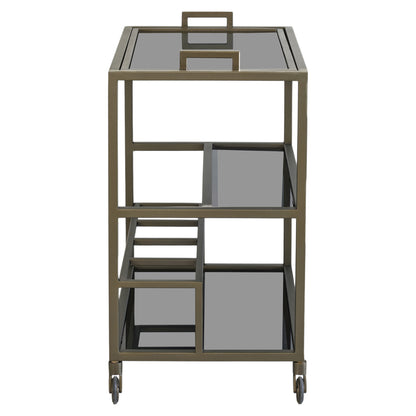 Richmond Interiors Servierwagen Ruinart brass antique Servierwagen Richmond Interiors