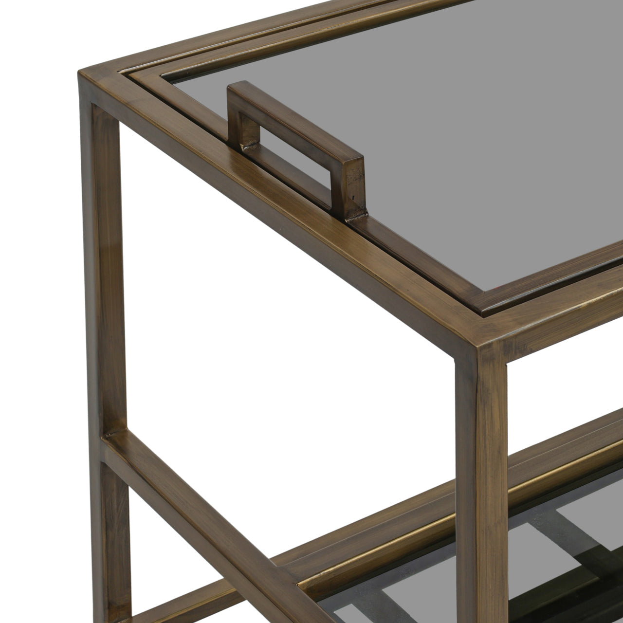 Richmond Interiors Servierwagen Ruinart brass antique Servierwagen Richmond Interiors