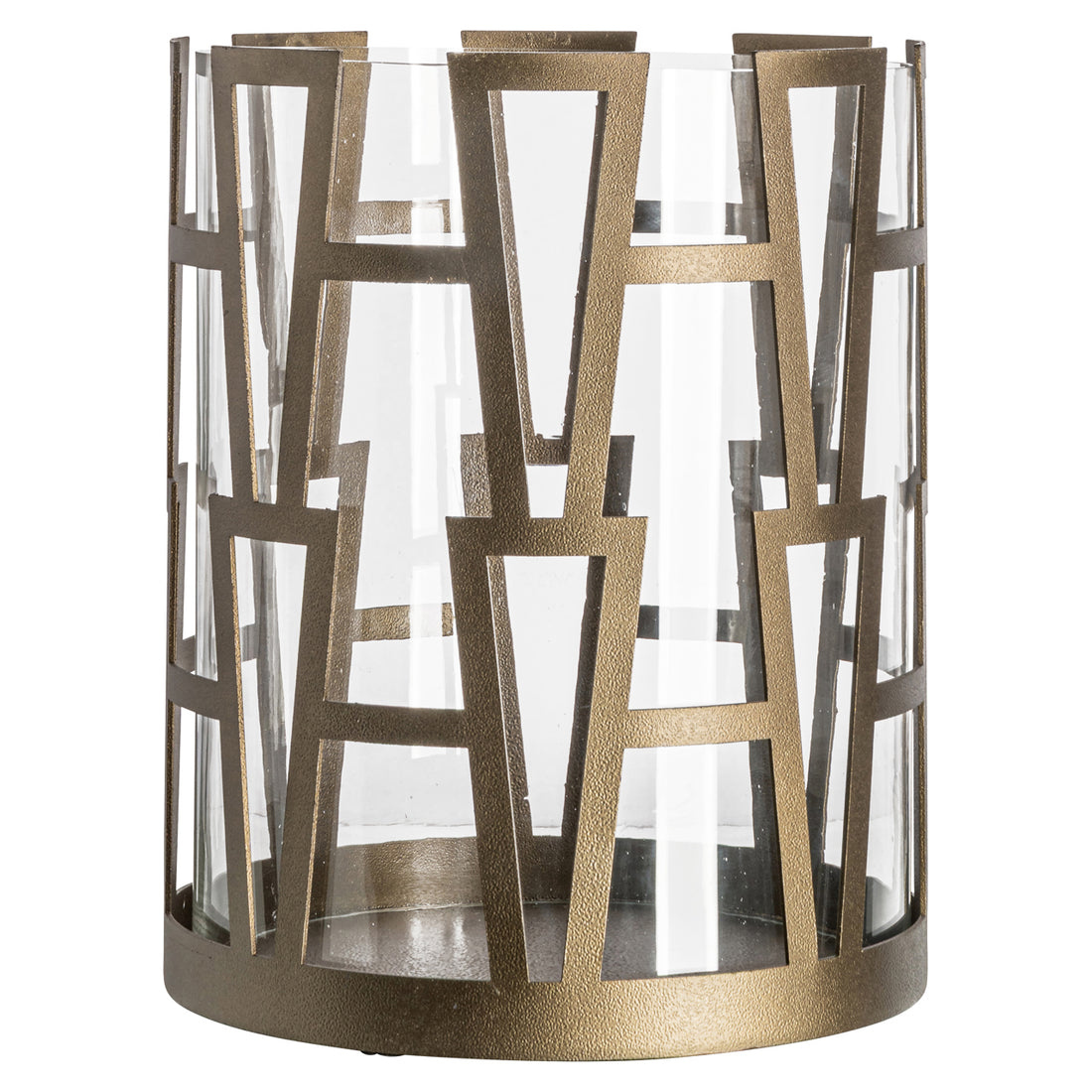 Richmond Interiors Windlicht Shandy brass antique small Windlicht Richmond Interiors
