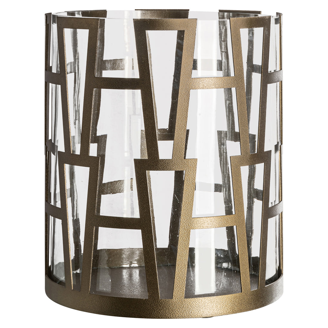 Richmond Interiors Windlicht Shandy brass antique big Windlicht Richmond Interiors