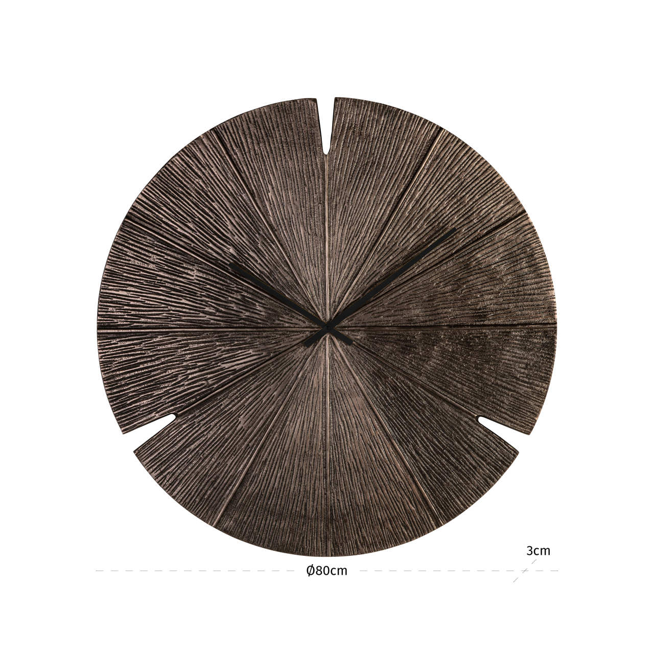 Richmond Interiors Uhr Blaise bronze Uhr Richmond Interiors