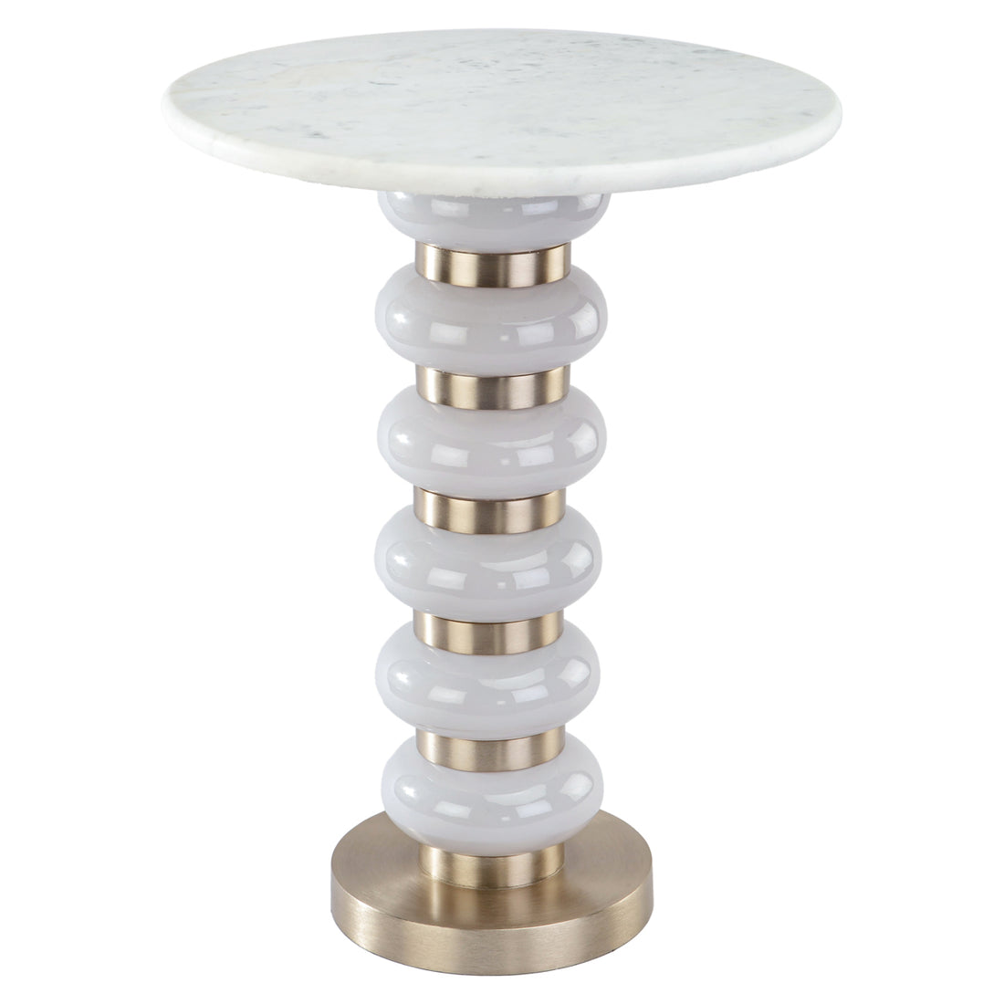 Richmond Interiors Beistelltisch Villeray white Beistelltisch Richmond Interiors