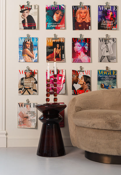Richmond Interiors Beistelltisch Gordes brown Richmond Interiors