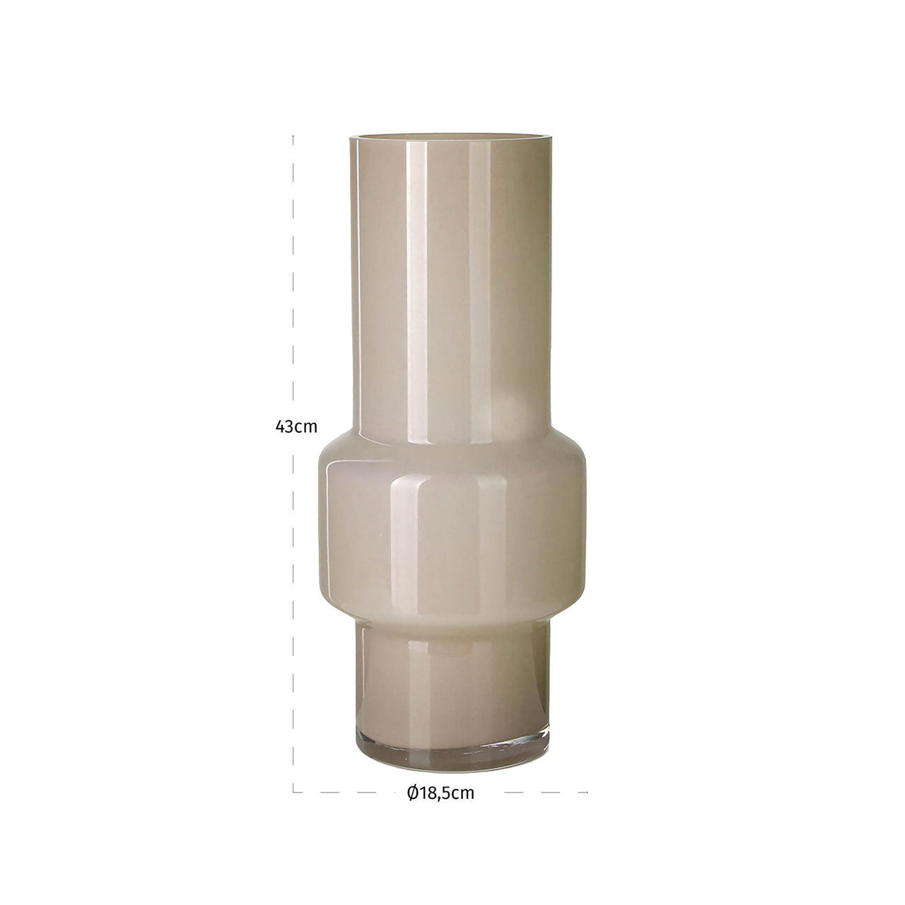 Richmond Interiors Vase Torra beige large Vase Richmond Interiors