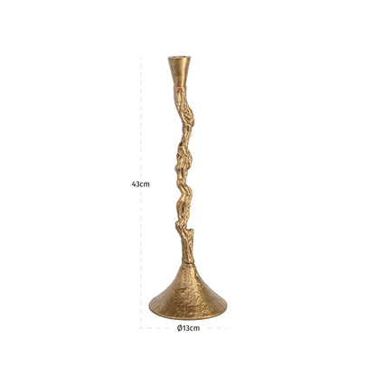 Richmond Interiors Kerzenhalter Mona brass antique Kerzenhalter Richmond Interiors