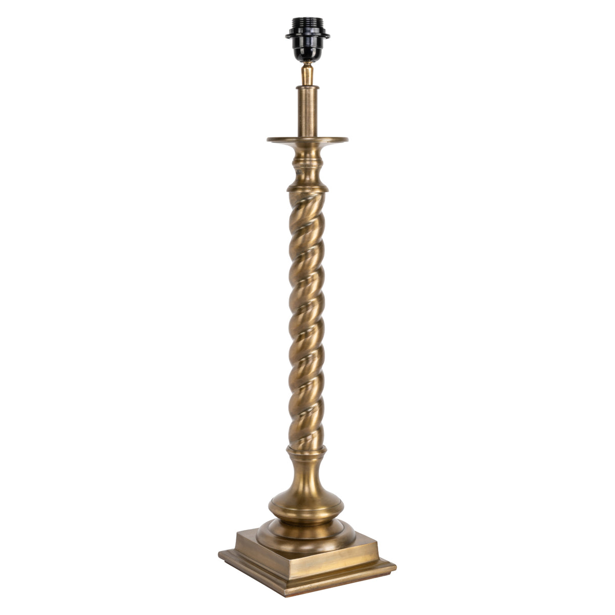 Richmond Interiors Tischlampe Slone brass antique Richmond Interiors
