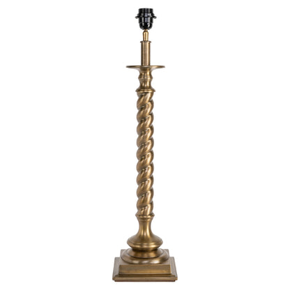 Richmond Interiors Tischlampe Slone brass antique Richmond Interiors