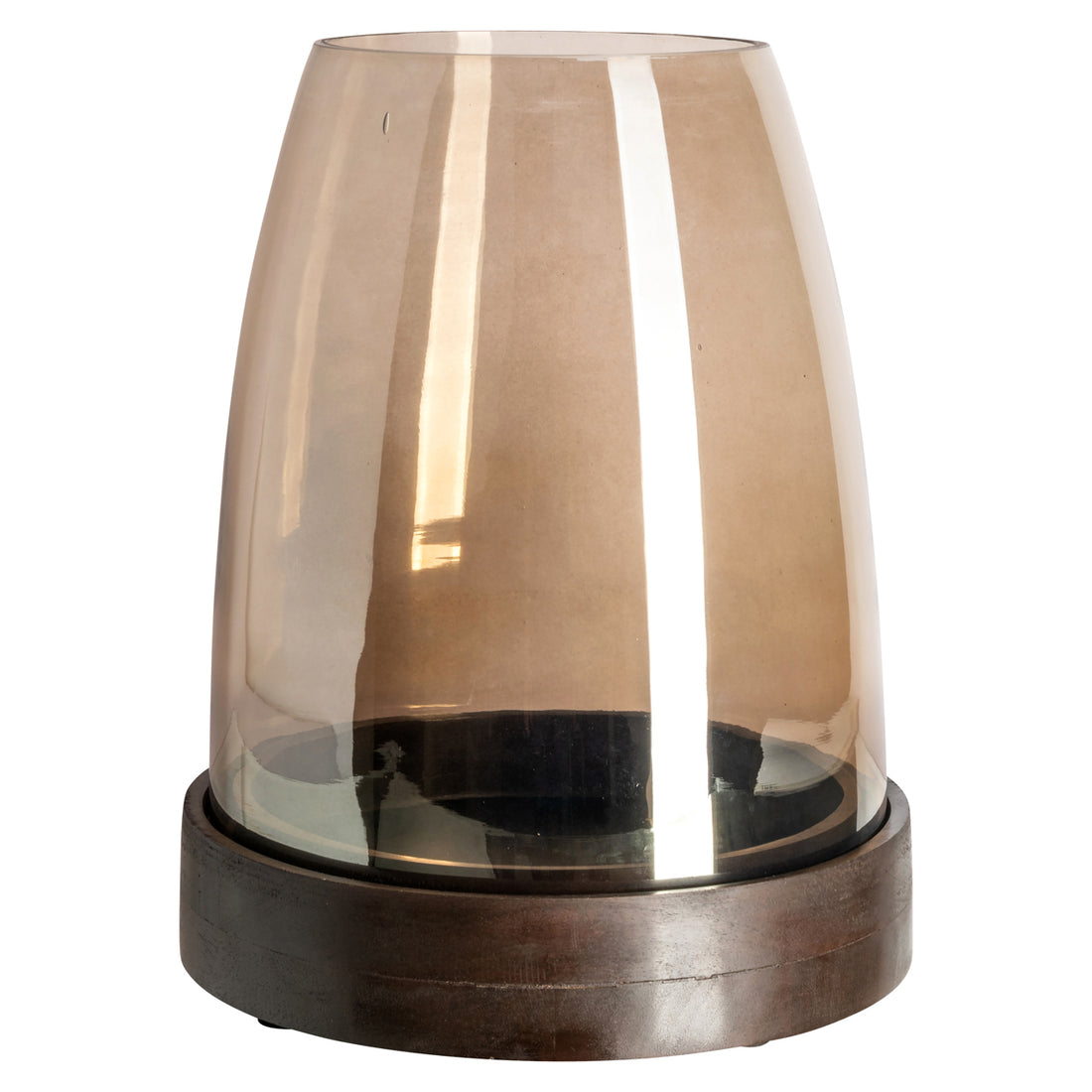 Richmond Interiors Windlicht Skye walnut Windlicht Richmond Interiors