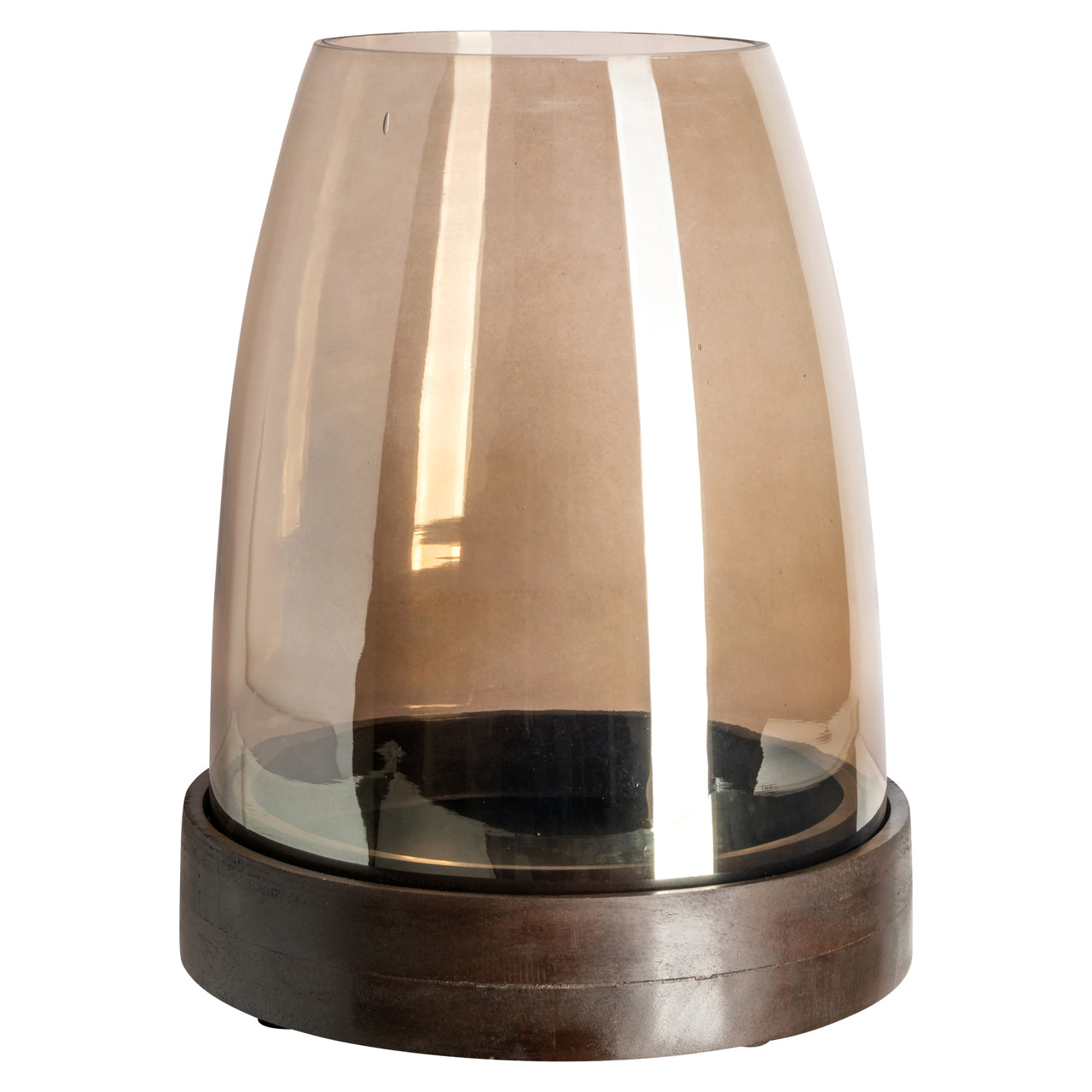 Richmond Interiors Windlicht Skye walnut Windlicht Richmond Interiors