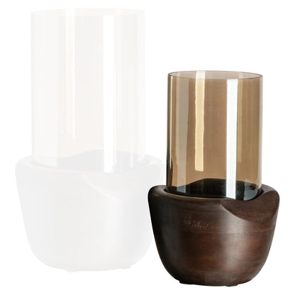 Richmond Interiors Windlicht Jade walnut small Windlicht Richmond Interiors