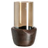 Richmond Interiors Windlicht Sloane walnut large Windlicht Richmond Interiors