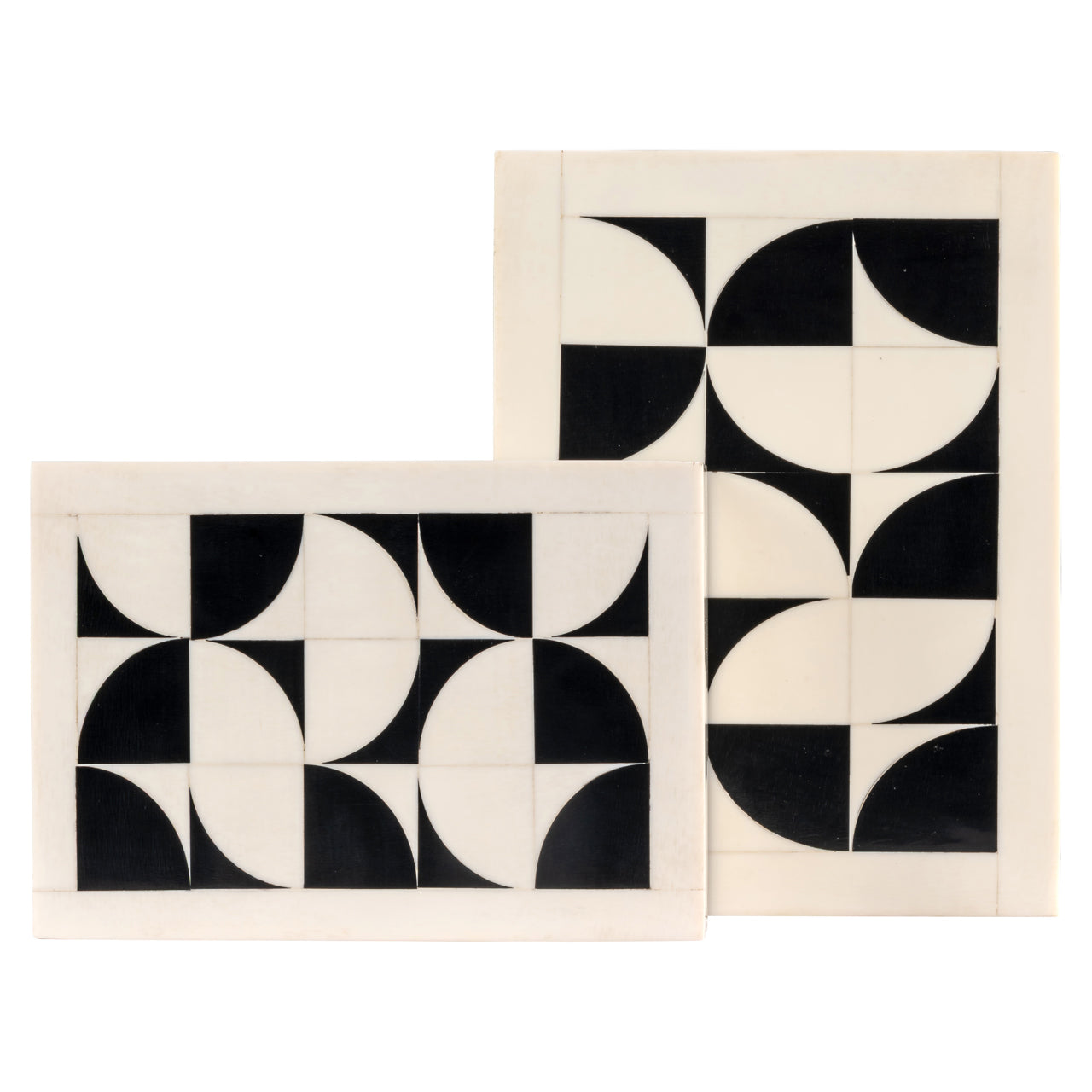 Richmond Interiors Aufbewahrungsbox Flake white (Set of 2) Aufbewahrungsbox Richmond Interiors