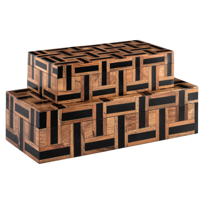 Richmond Interiors Aufbewahrungsbox Floor brown large Aufbewahrungsbox Richmond Interiors