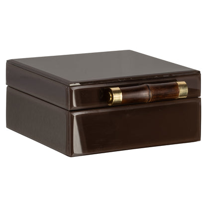 Richmond Interiors Aufbewahrungsbox Echo dark brown small Aufbewahrungsbox Richmond Interiors