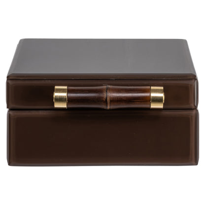 Richmond Interiors Aufbewahrungsbox Echo dark brown small Aufbewahrungsbox Richmond Interiors
