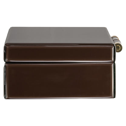 Richmond Interiors Aufbewahrungsbox Echo dark brown large Richmond Interiors