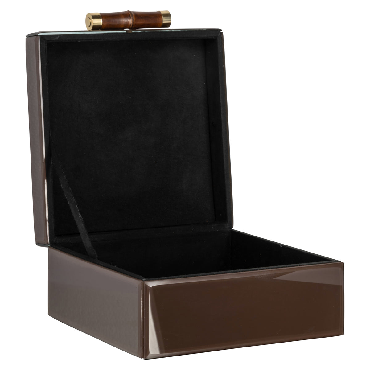 Richmond Interiors Aufbewahrungsbox Echo dark brown large Richmond Interiors