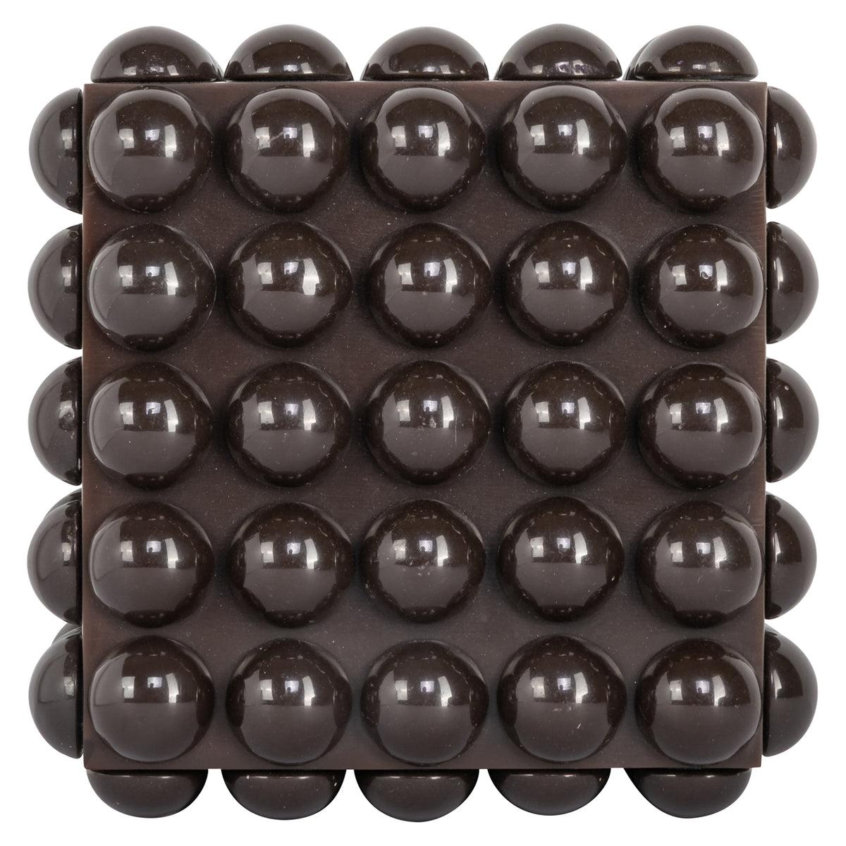 Richmond Interiors Aufbewahrungsbox Nyx dark brown small Richmond Interiors