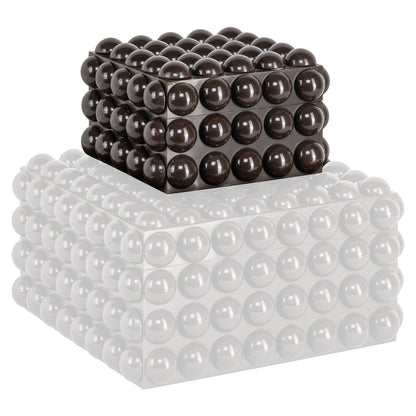 Richmond Interiors Aufbewahrungsbox Nyx dark brown small Aufbewahrungsbox Richmond Interiors