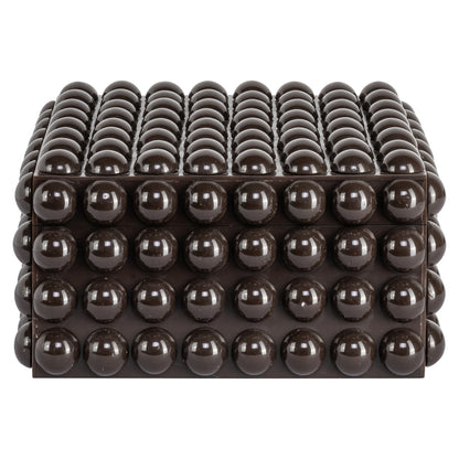 Richmond Interiors Aufbewahrungsbox Nyx dark brown large Aufbewahrungsbox Richmond Interiors