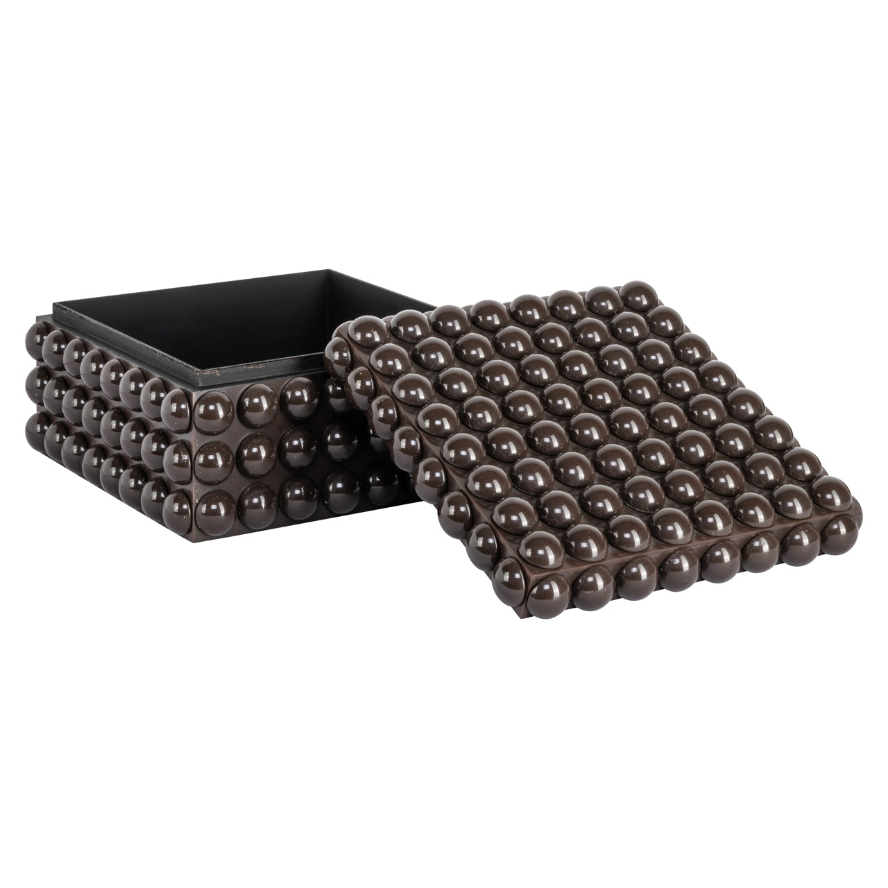 Richmond Interiors Aufbewahrungsbox Nyx dark brown large Aufbewahrungsbox Richmond Interiors