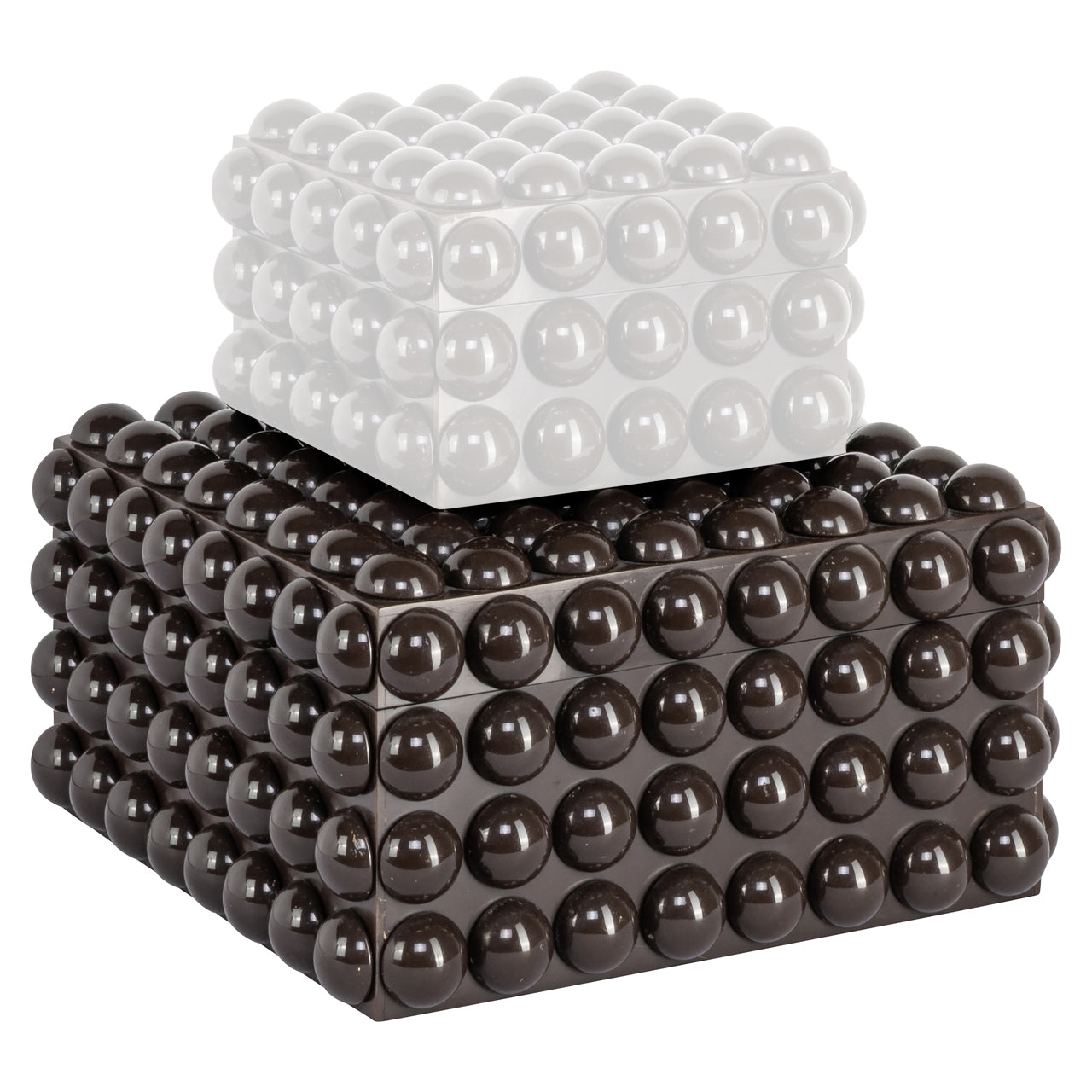 Richmond Interiors Aufbewahrungsbox Nyx dark brown large Aufbewahrungsbox Richmond Interiors