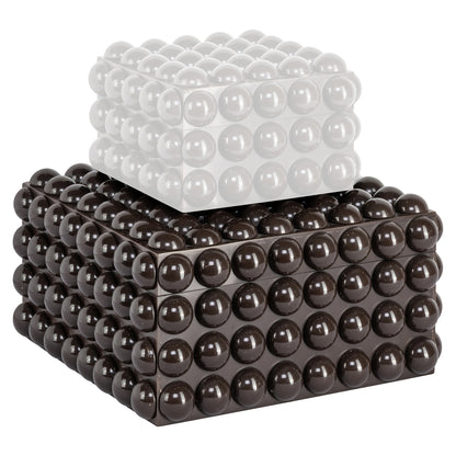 Richmond Interiors Aufbewahrungsbox Nyx dark brown large Aufbewahrungsbox Richmond Interiors