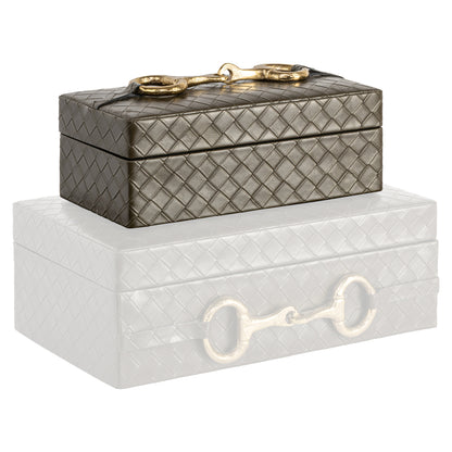 Richmond Interiors Aufbewahrungsbox Blade olive small Aufbewahrungsbox Richmond Interiors