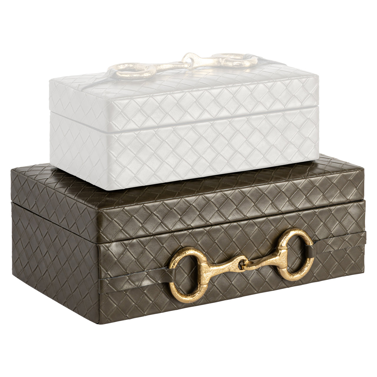 Richmond Interiors Aufbewahrungsbox Blade olive large Aufbewahrungsbox Richmond Interiors