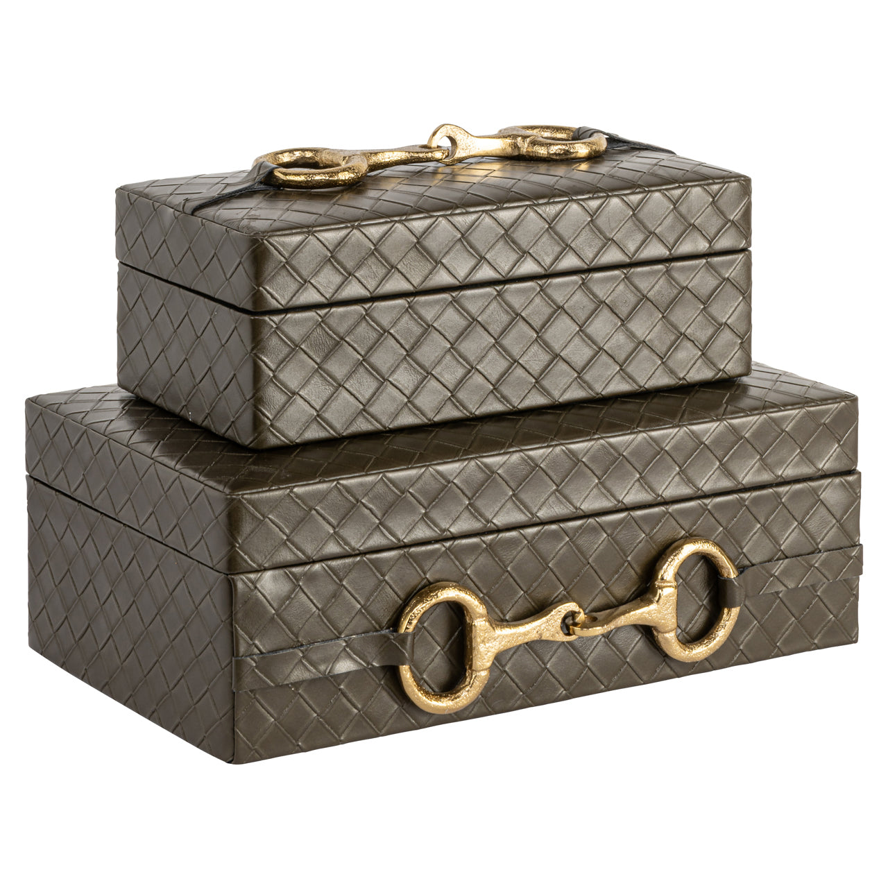 Richmond Interiors Aufbewahrungsbox Blade olive large Aufbewahrungsbox Richmond Interiors