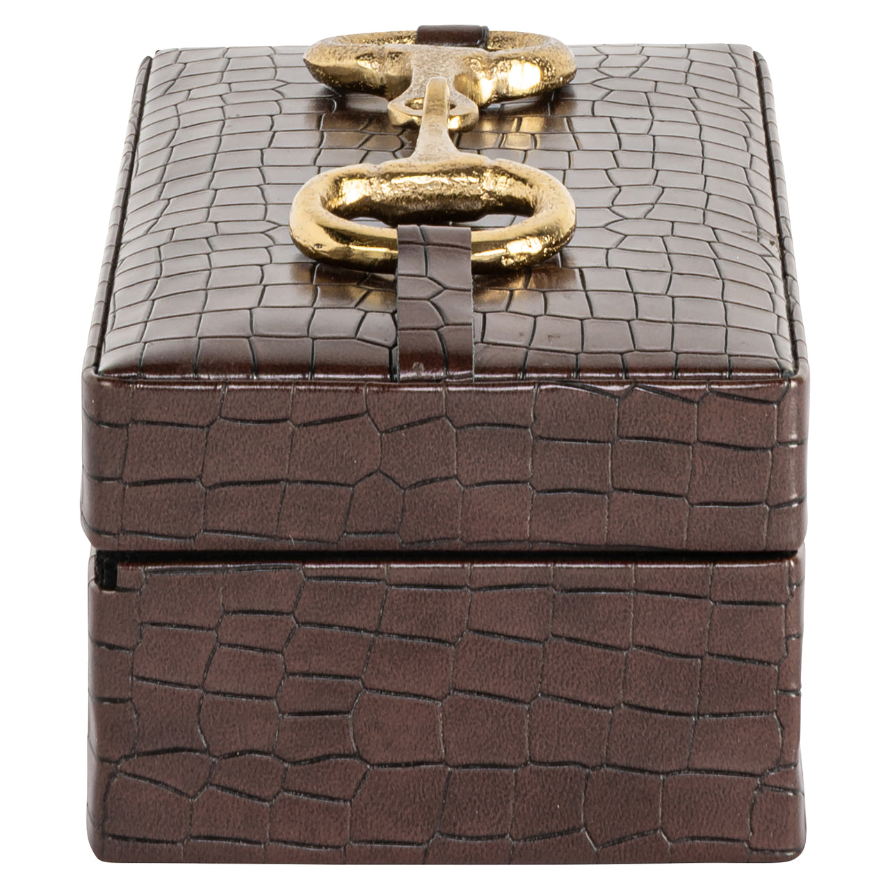 Richmond Interiors Aufbewahrungsbox Rex dark brown small Aufbewahrungsbox Richmond Interiors
