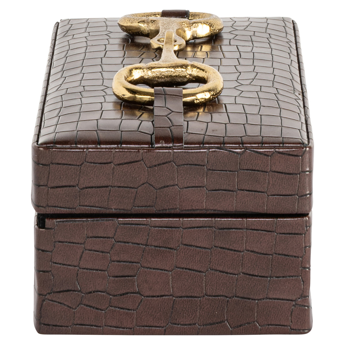 Richmond Interiors Aufbewahrungsbox Rex dark brown small Richmond Interiors