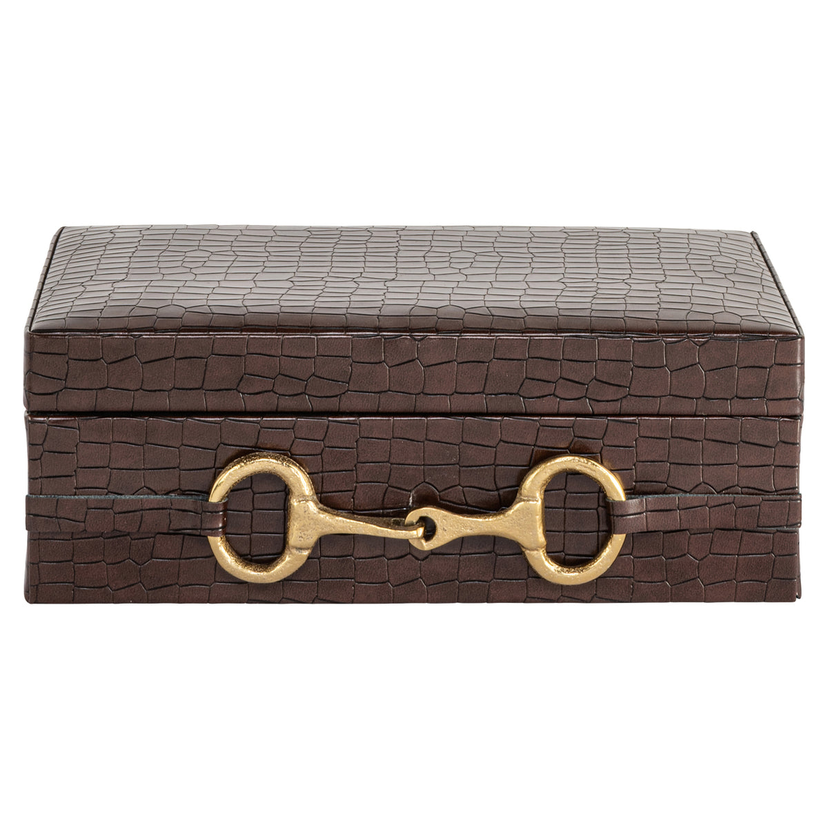 Richmond Interiors Aufbewahrungsbox Rex dark brown large Richmond Interiors