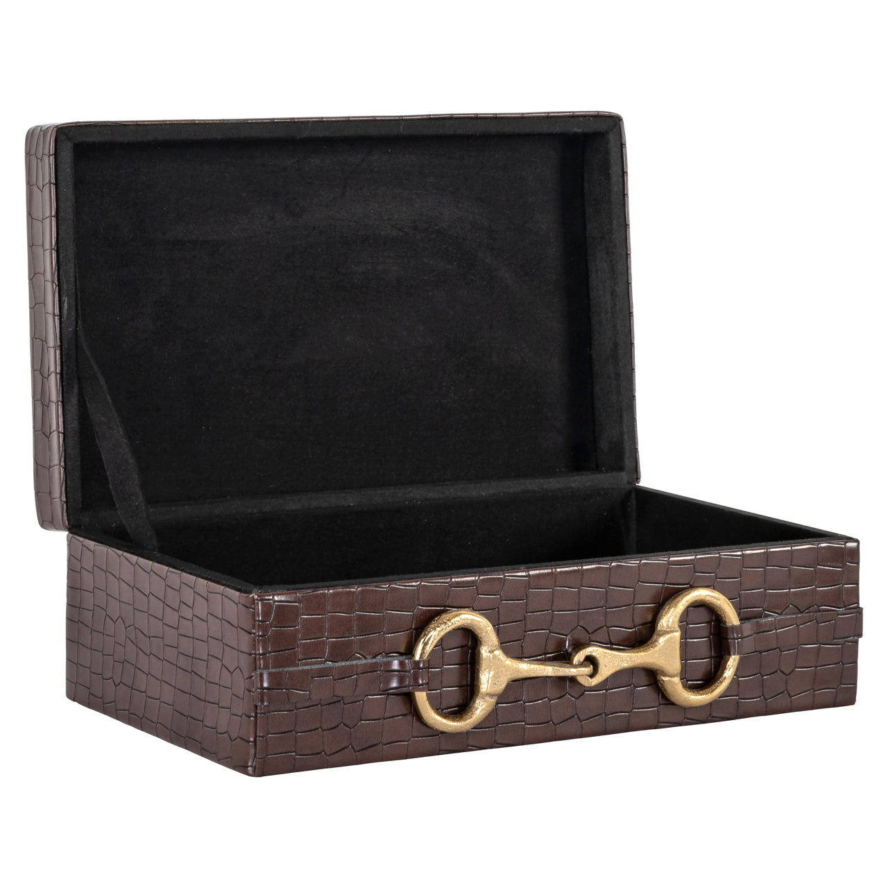 Richmond Interiors Aufbewahrungsbox Rex dark brown large Aufbewahrungsbox Richmond Interiors