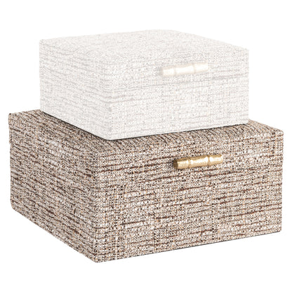 Richmond Interiors Aufbewahrungsbox Chalenny brown large