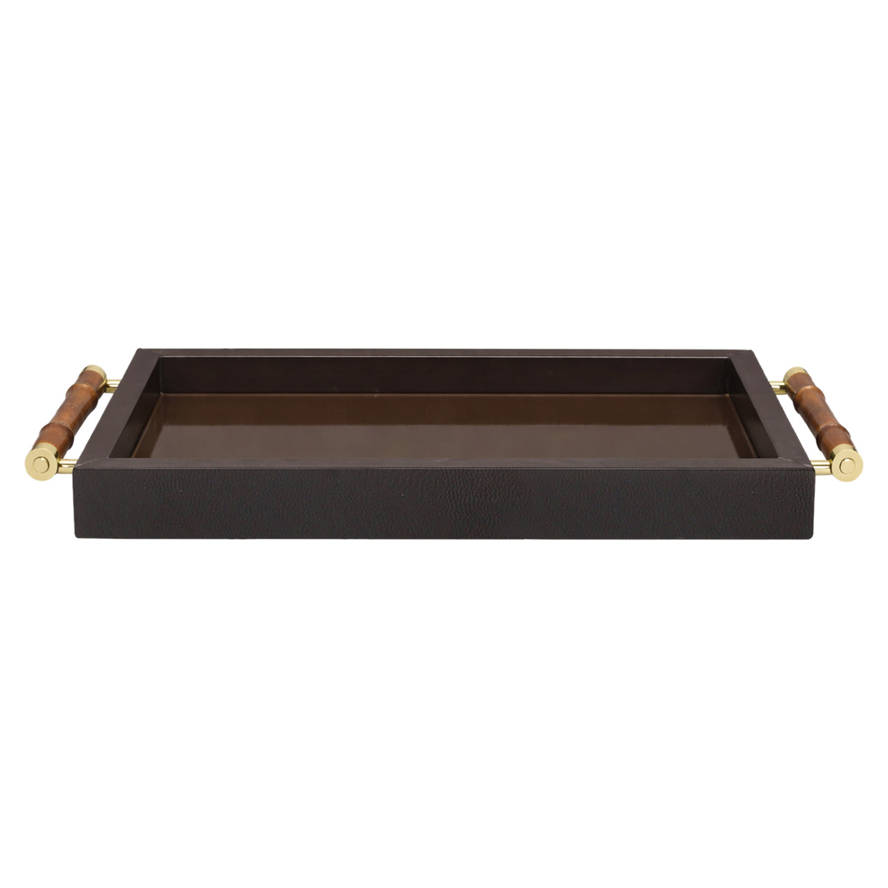 Richmond Interiors Tablett Charley dark brown