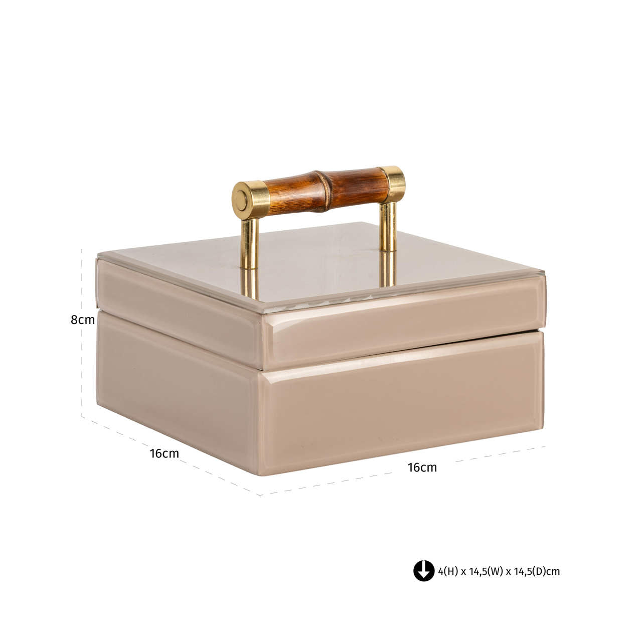 Richmond Interiors Aufbewahrungsbox Jett beige Aufbewahrungsbox Richmond Interiors