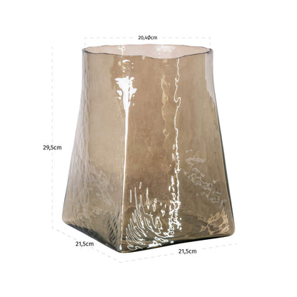 Richmond Interiors Vase Elara smoke small Vase Richmond Interiors