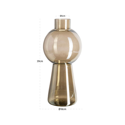 Richmond Interiors Vase Sera smoke large