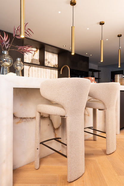 Richmond Interiors Thekenstuhl Viola biscotti Richmond Interiors