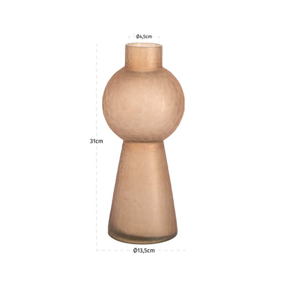 Richmond Interiors Vase Ora brown small Richmond Interiors