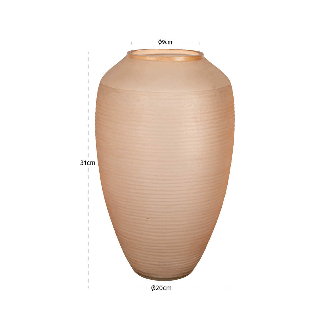 Richmond Interiors Vase Vea pink Vase Richmond Interiors